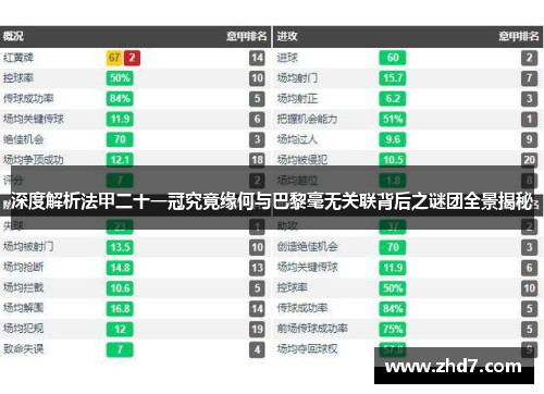 深度解析法甲二十一冠究竟缘何与巴黎毫无关联背后之谜团全景揭秘 深度解析法甲二十一冠究竟缘何与巴黎毫无关联背后之谜团全景揭秘